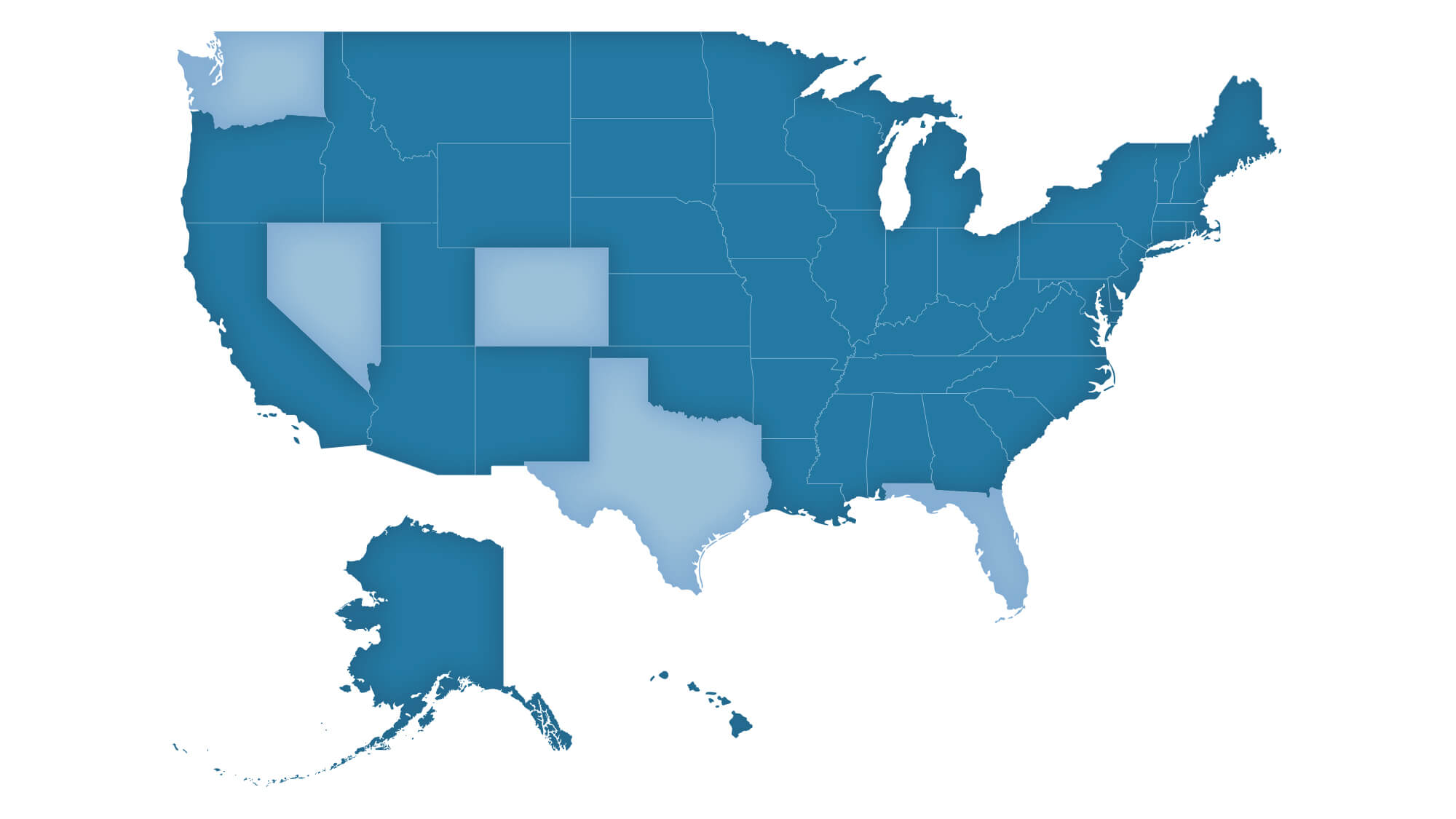 USAP Locations in North America