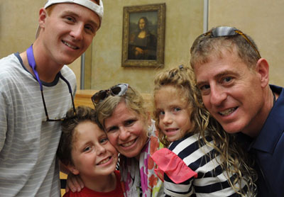 Dr. Mark Rubin and his family