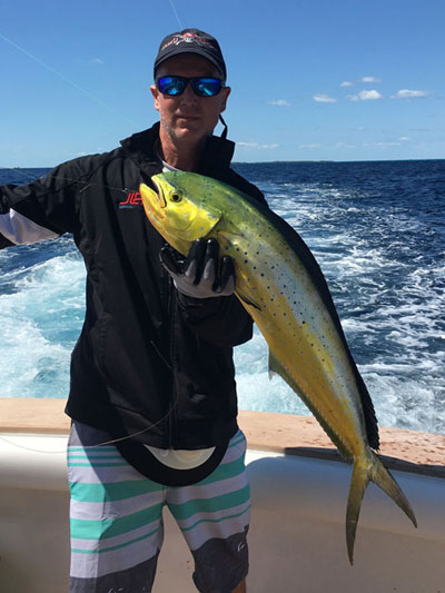 Ken Kittrell, CRNA, enjoying his passion of fishing